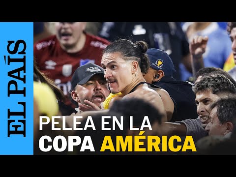 DEPORTES | Jugadores uruguayos se enfrentan con hinchas en la Copa América | EL PAÍS