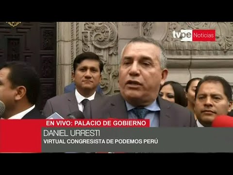 Daniel Urresti: inmunidad parlamentaria será resuelto por consenso en el nuevo Congreso