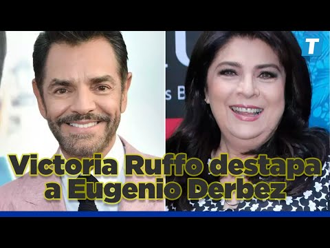 Victoria Ruffo le tira a Eugenio Derbez el día del padre