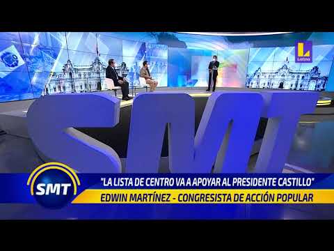? Congresistas Eduardo Salhuana y Edwin Martinez en Sin medias tintas