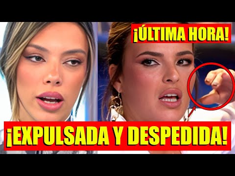 Alejandra Rubio expulsada del plato de Telecinco tras terrible escandalo a gritos