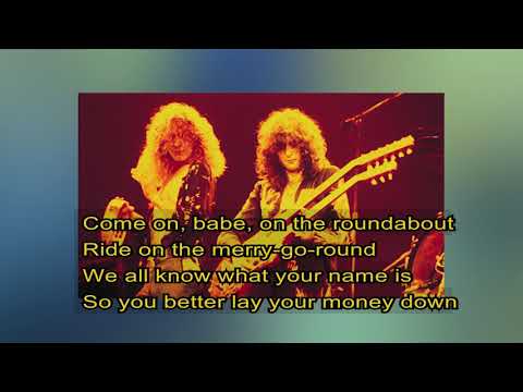 Led Zeppelin   -   Living loving maid (she's just a woman)   1969  LYRICS