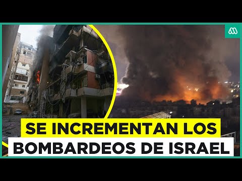 Israel aumenta ataques al Líbano: Impactantes bombardeos en Medio Oriente