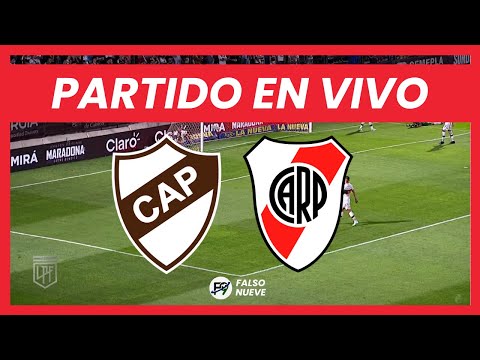 PLATENSE vs RIVER EN VIVO - PREVIA Y PARTIDO EN DIRECTO