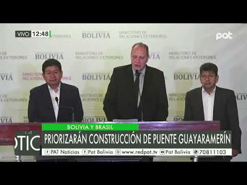 Priorizaran construcción de puente Guayaramerín