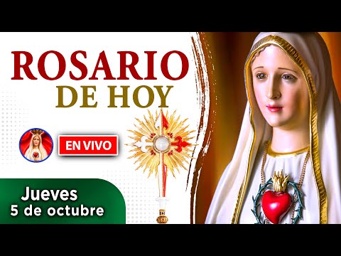 ROSARIO de HOY EN VIVO jueves 5 de octubre 2023 | Heraldos del Evangelio El Salvador