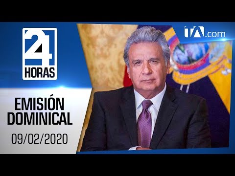 Noticias Ecuador: Noticiero 24 Horas, 09/02/2020 (Emisión Dominical)