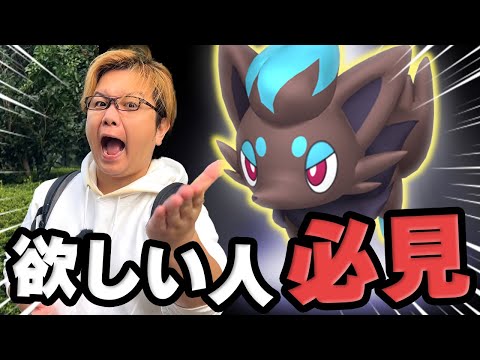 ゾロア色違いが欲しい初心者さん、これ絶対やって下さい!!!【ポケモンGO】