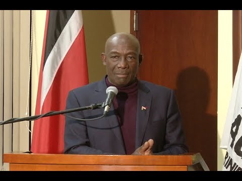 PM Rowley Takes Opposition Leader To Task Over Statements Over Minister Young's Family Ties
