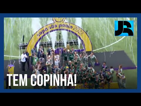 Palmeiras goleia o Santos e conquista a Copinha pela primeira vez