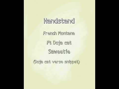 French Montana - Handstand (Doja cat verse part snippet)