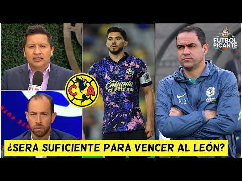 AMÉRICA. JARDINE presentará CAMBIOS en su ALINEACIÓN vs LEÓN. Henry Martin REGRESA | Futbol Picante