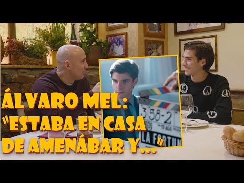 CHARLA CON ÁLVARO MEL, sensación de la  LA FORTUNA de MOVISTAR + | Me temblaba el vaso de agua...