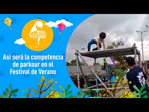 El parkour se toma el Festival de Verano