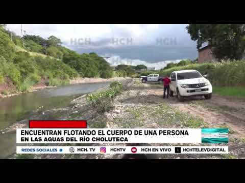 Localizan cadáver de una persona a orilla del río Choluteca, en Comayagüela