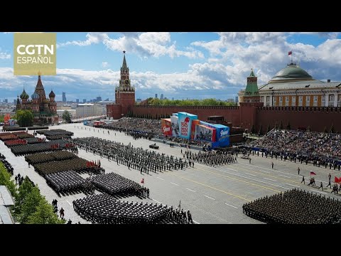 Rusia celebra el ensayo final del desfile del Día de la Victoria