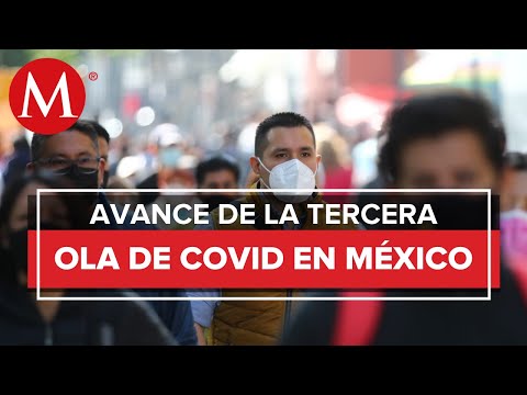 En México se registra el mayor número de muertes por covid-19 de la tercera ola