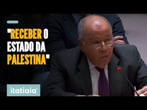 MAURO VIEIRA DEFENDE RECONHECIMENTO DA PALESTINA COMO MEMBRO DA ONU