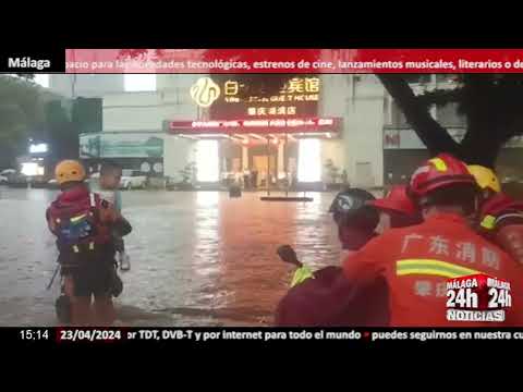 Noticia - El sureste de China sufre las peores inundaciones de los últimos cien años