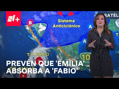 Lluvias fuertes en el centro de México - Las Noticias