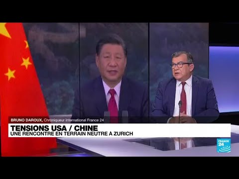 Rencontre entre hauts représentants US et chinois sur fond de tensions accrues • FRANCE 24