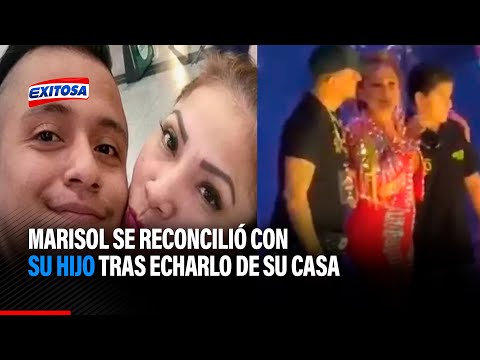 Marisol se reconcilió con su hijo tras echarlo de su casa: Quiero que seas el mejor padre y esposo