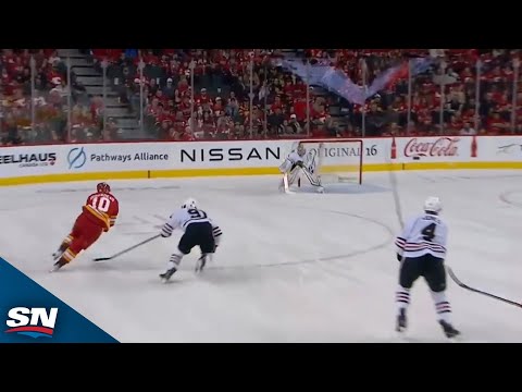 Flames Jonathan Huberdeau Buries Short-Hander To Start Back-To-Back Sequence