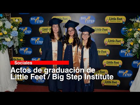 Actos de graduación de Little Feet / Big Step Institute