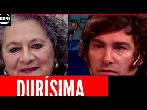 Rita Cortese le paró el CARRO al fascista de Javier Milei: No pueden..