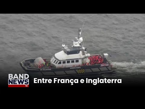 Cinco migrantes morrem tentando cruzar Canal da Mancha | BandNews TV