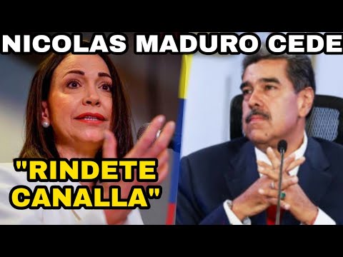 MARIA CORINA MACHADO DERROTA A NICOLAS MADURO HAY AIRES DE LIBERTAD!