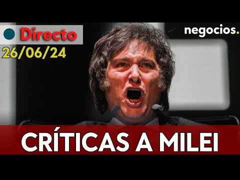 DIRECTO: Argentina responde a las críticas a Milei, la inflación y la devaluación de la moneda