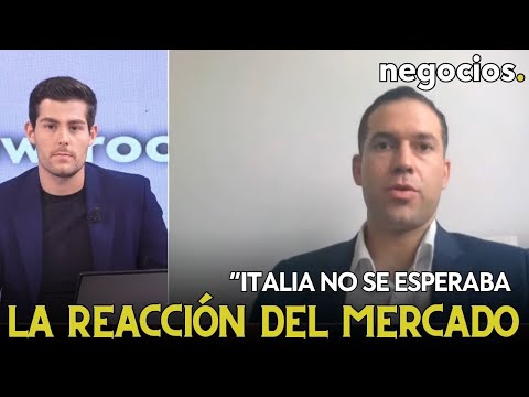 “Italia no se esperaba la reacción del mercado por su impuesto”. Joaquin Robles