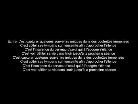 Nekfeu - Ecrire (les étoiles vagabondes expansion) |Parole|