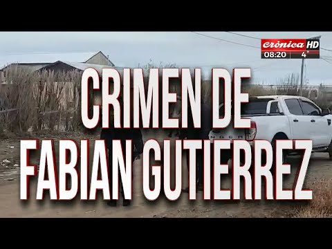 Crimen de Fabián Gutiérrez: Muriò por asfixia