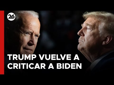 EEUU | Trump volvió a criticar a Biden rumbo a las elecciones presidenciales