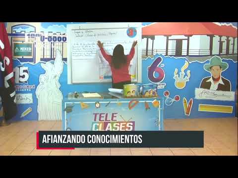 Mayor reforzamiento escolar en Nicaragua con las teleclases