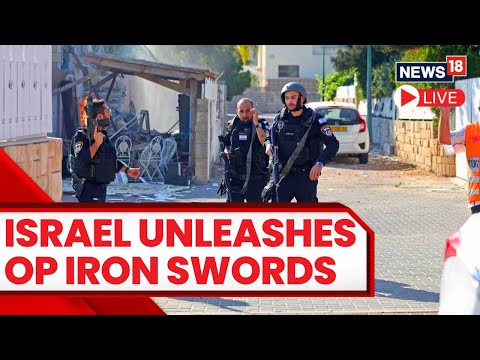 Israel Vs Palestine LIVE | Israel Initiates 'Operation Iron Swords' In Gaza Live | Israel LIVE |N18L