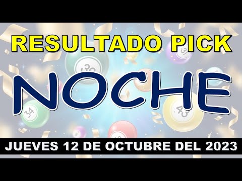 RESULTADO PICK NOCHE DEL JUEVES 12 DE OCTUBRE DEL 2023 /LOTERÍA DE ESTADOS UNIDOS/