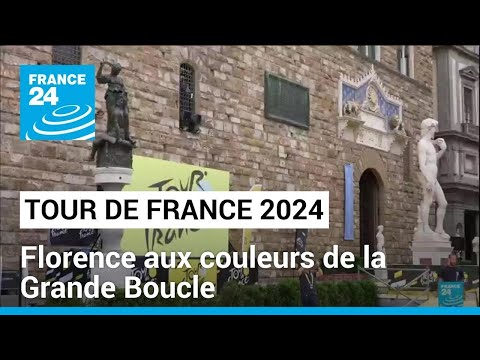 Tour de France 2024 : Florence aux couleurs de la Grande Boucle • FRANCE 24