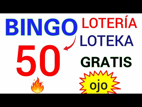 Recojan..! BINGASOO (( 50 )) lotería LOTEKA INDICADA de HOY/ BINGO PALÉ ( 50 - 09 ) MEMBRESÍA de HOY