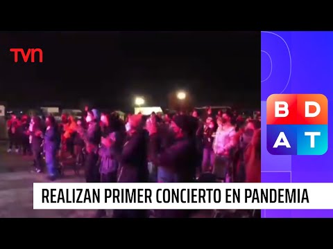 Realizan el primer concierto durante la pandemia en Chile | Buenos días a todos