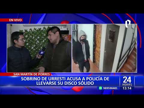 24Horas VIVO | SMP: sobrino de Urresti sufre millonario robo