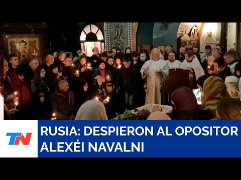RUSIA I Miles de personas asistieron al funeral del opositor ruso Alexéi Navalni