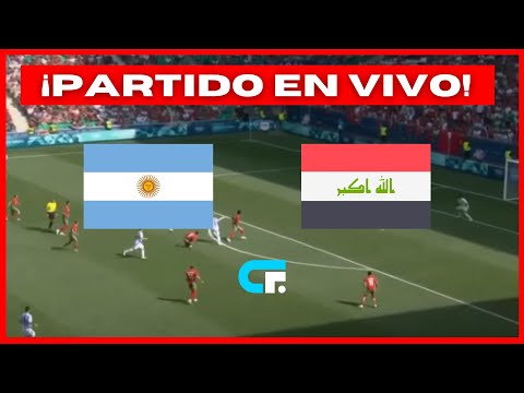 ARGENTINA vs IRAK EN VIVO  JUEGOS OLIMPICOS PARIS 2024  CABALA FUTBOLERA