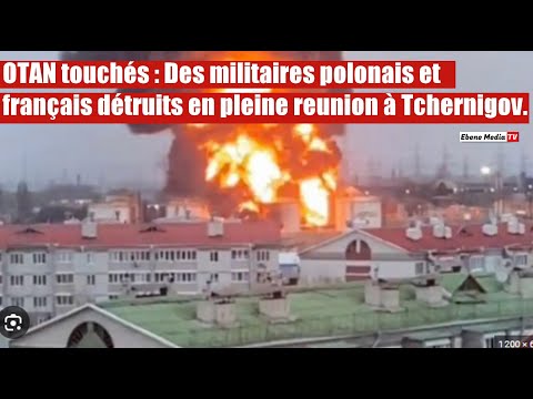 Urgent : Des spécialistes Français et polonais abattus par des Iskanders.