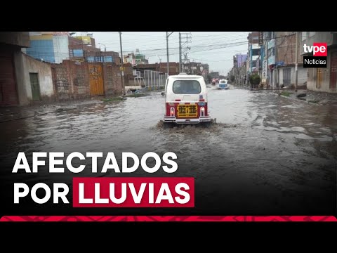 Comas: viviendas quedaron afectadas por deslizamiento de agua
