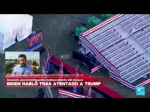 Informe desde Washington: se confirma la identidad del tirador en atentado contra Trump • FRANCE 24