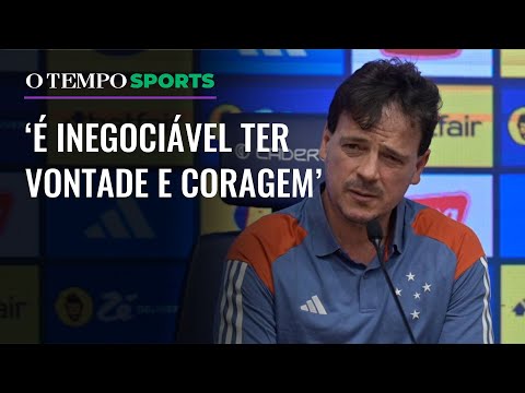 Cruzeiro: Fernando Diniz explica como vai trabalhar para jogo contra o Libertad