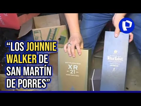 'Los Johnnie Walker': sujetos adulteran licores para venderlos como finos por redes sociales